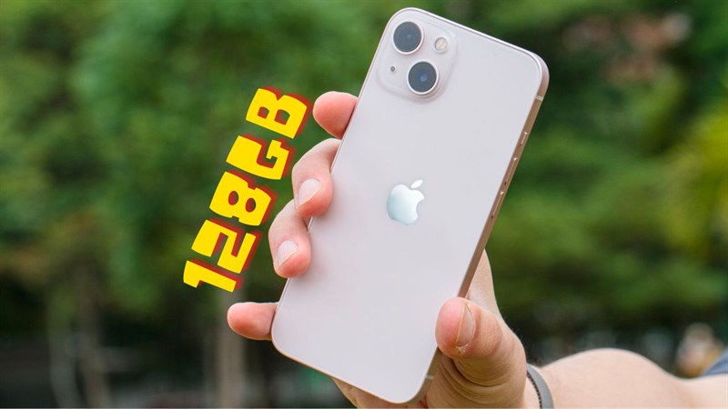 Chiêu đãi cuối tuần, loạt mẫu điện thoại 128 GB nhà Táo giảm giá mê ly chờ bạn đón