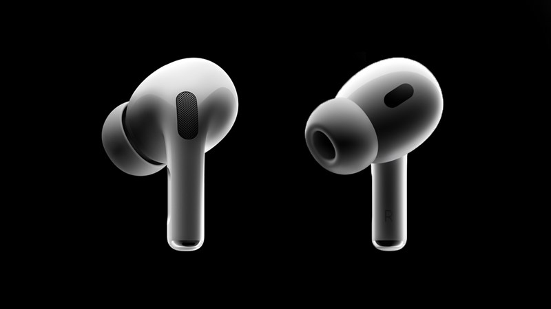 AirPods Pro 2 còn được trang bị chế độ nghe 'xuyên thấu' giúp người dùng có thể nghe được âm thanh xung quanh khi đeo tai nghe in-ear AirPods Pro 2 còn được trang bị chế độ nghe 'xuyên thấu' giúp người dùng có thể nghe được âm thanh xung quanh khi đeo tai nghe in-ear