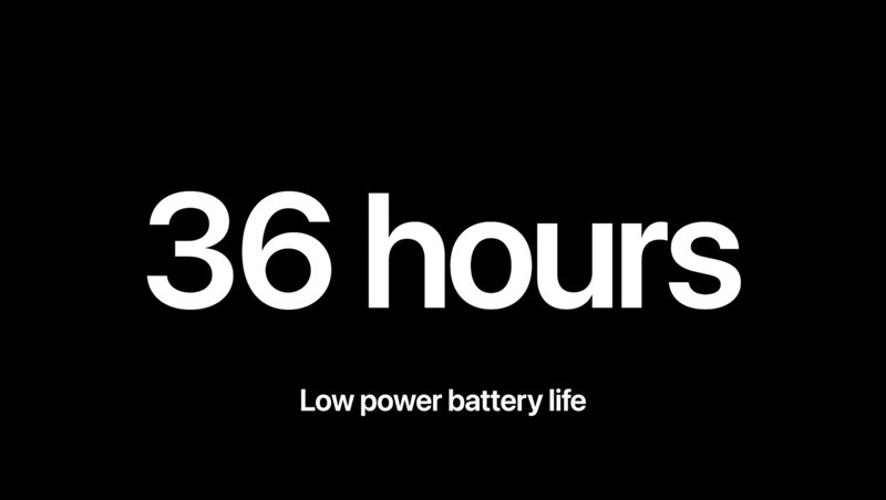 Apple Watch Series 8 được bổ sung thêm Chế độ nguồn điện thấp (Low Power).