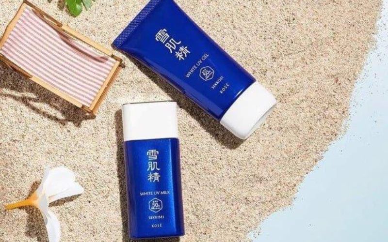 Kem chống nắng Kosé Sekkisei White UV Gel