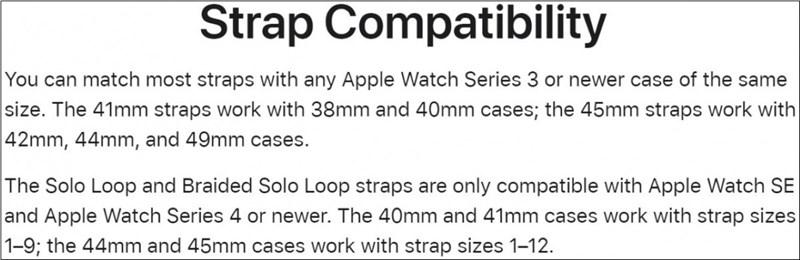 Apple đưa ra tuyên bố về tương thích của dây đeo 2