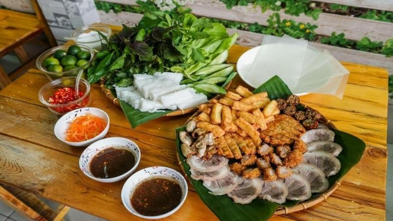 Bún đậu mắm tôm Hàng Khay