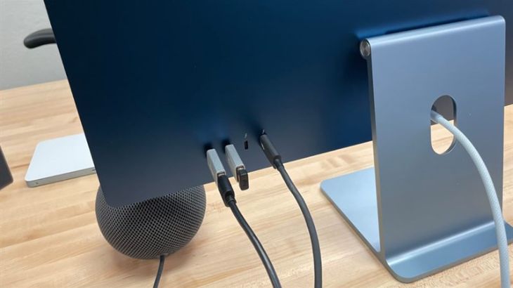 Cổng kết nối của iMac