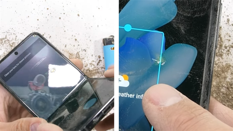 Test độ bền hơ lửa