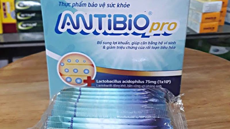 Bổ sung lợi khuẩn, cải thiện hệ tiêu hóa với men tiêu hóa Antibio Pro