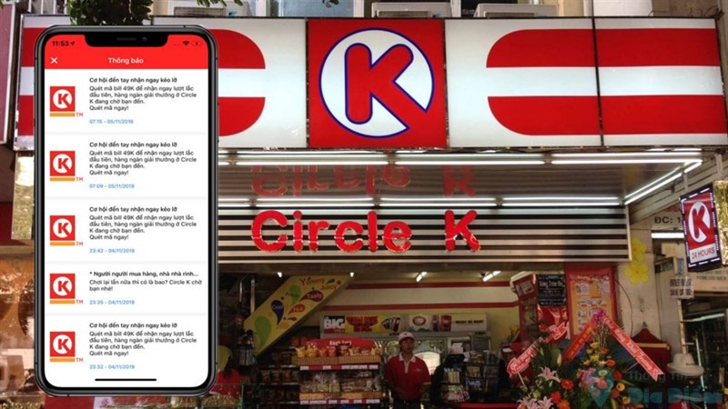 Hướng dẫn sử dụng app CK Club của Circle K nhận nhiều quà và khuyến mãi khủng