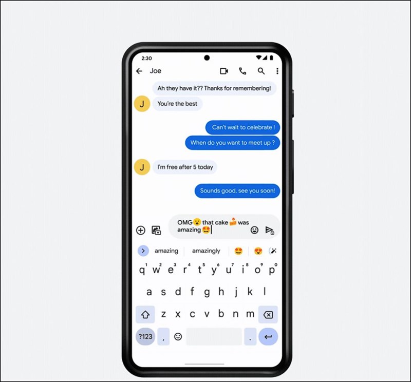 Tính năng mới trên Gboard