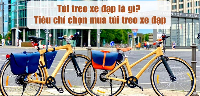 Túi treo xe đạp là gì? 4 tiêu chí chọn mua túi treo xe đạp