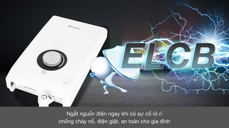 Ngắt điện khi phát hiện sự cố rò rỉ