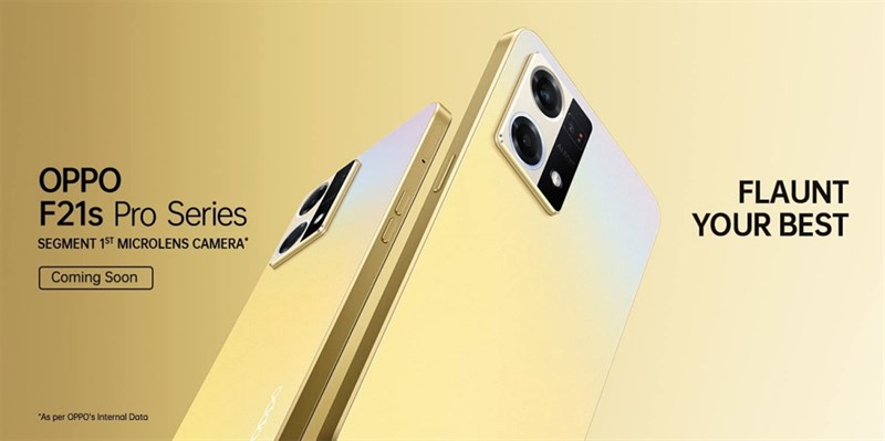 Poster nhá hàng OPPO F21s Pro sắp được ra mắt