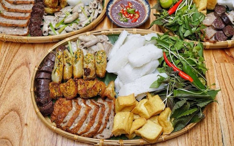 Bún đậu 3 chị em