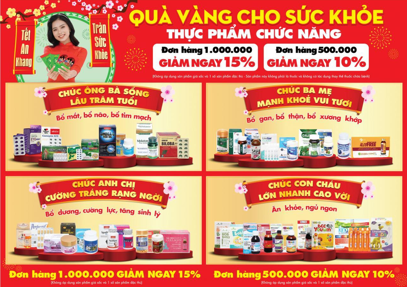 Khuyến mãi nhà thuốc An Khang