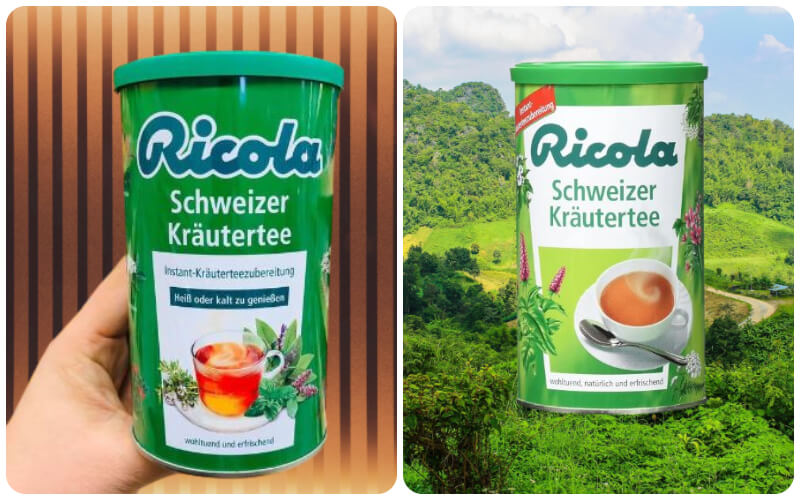 Khơi dậy hứng khởi cùng hương vị trà Ricola