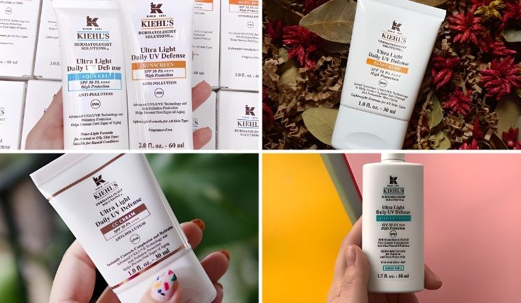 5 dòng kem chống nắng Kiehl's được đánh giá cao nhất hiện nay