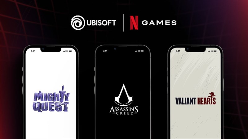 Hình ảnh Ubisoft và Netflix Hình ảnh Ubisoft và Netflix