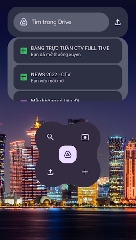 Các widget trên điện thoại
