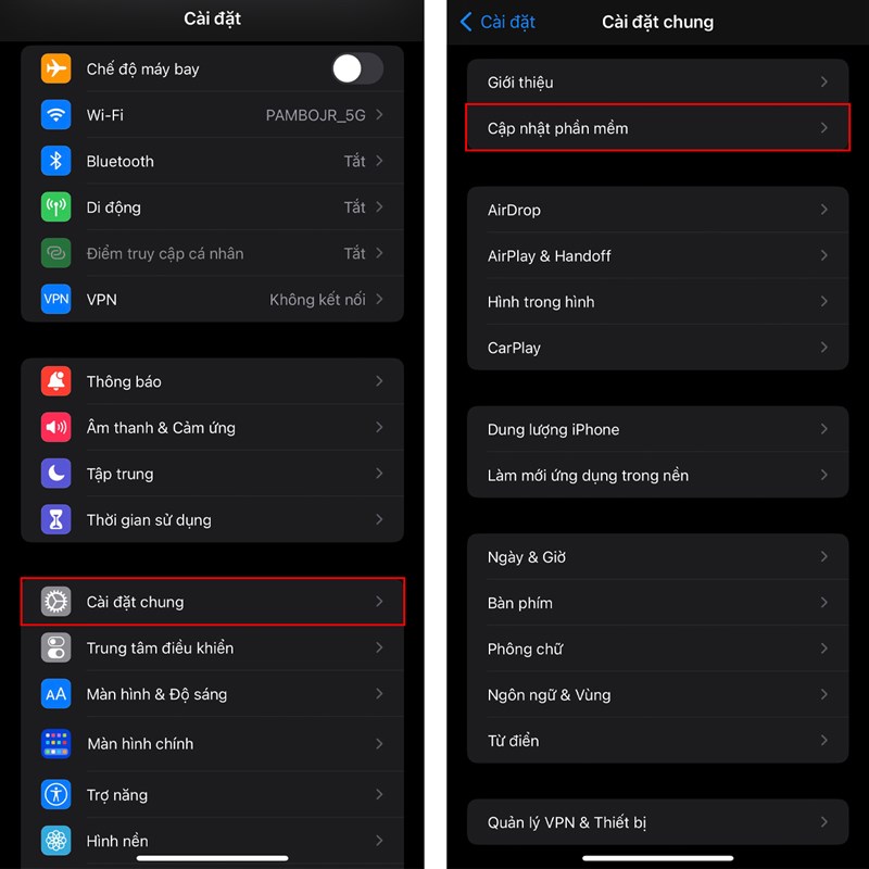Cách cập nhật iOS 16 cho iPhone Xr