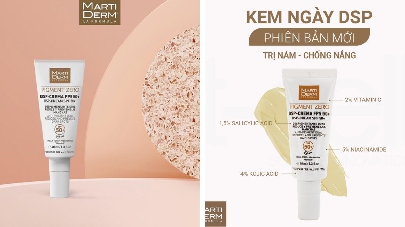 Martiderm Pigment Zero DSP SPF 50+ Cream