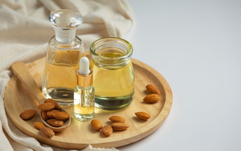 Almond oil for dry skin
