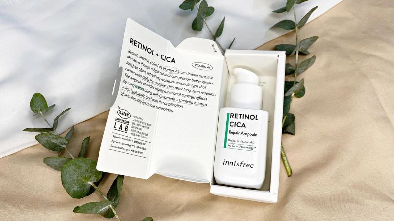 Mua retinol cica từ Innisfree ở đâu chính hãng, giá tốt nhất?