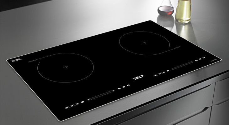 Bếp từ Chefs EH DIH321 có thể lắp âm, giúp tiết kiệm không gian nhà bếp