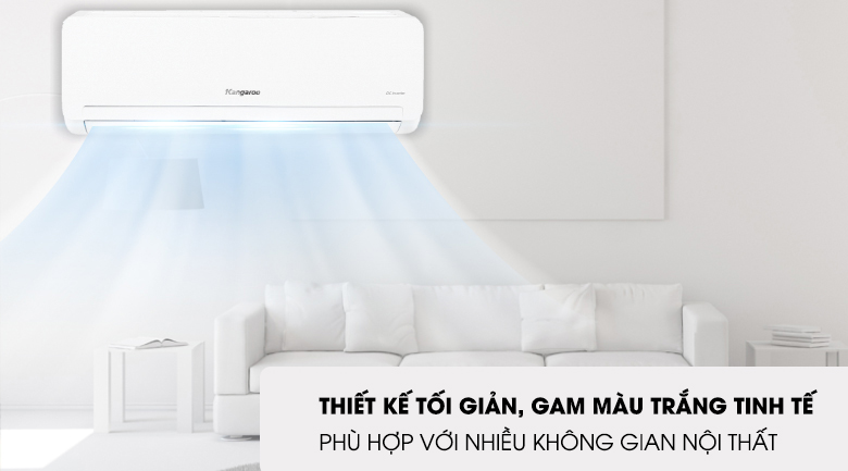 điều hoà kangaroo với thiết kế tối giản điều hoà kangaroo với thiết kế tối giản