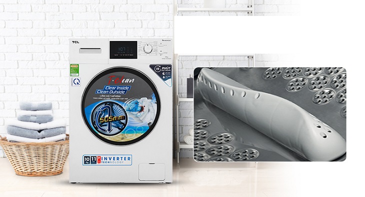 Máy giặt TCL Inverter 10 Kg TWF100-M14303DA03