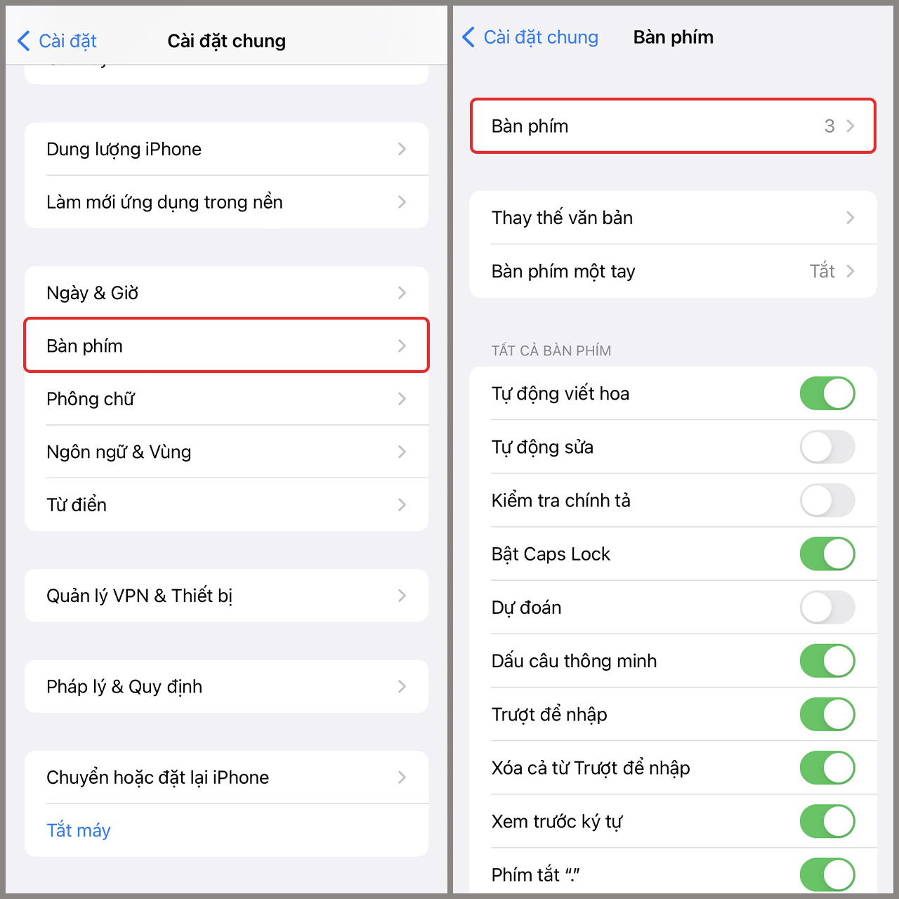 Với hệ điều hành iOS 16 mới nhất, bàn phím tiếng Việt trở nên nhạy hơn, nhanh hơn và dễ sử dụng hơn. Bạn sẽ không còn phải lo ngại về lỗi bàn phím khi gõ tiếng Việt. Bấm vào hình ảnh để đến với thiết bị iOS 16 và khám phá thế giới công nghệ đặc sắc.