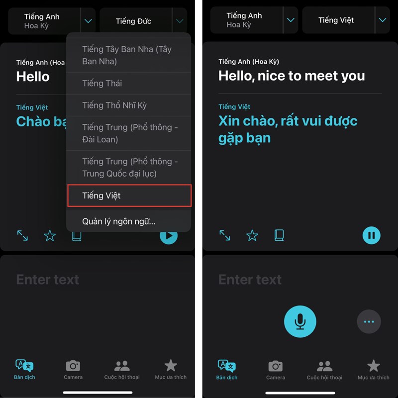 Cách dịch thuật tiếng Việt trên iOS 16