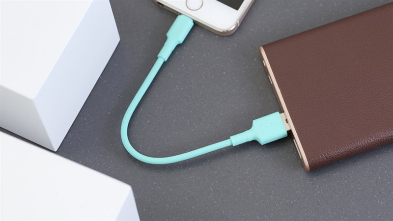 Cáp Lightning 20 cm AVA LTPL-01 Xanh Cáp Lightning 20 cm AVA LTPL-01 Xanh