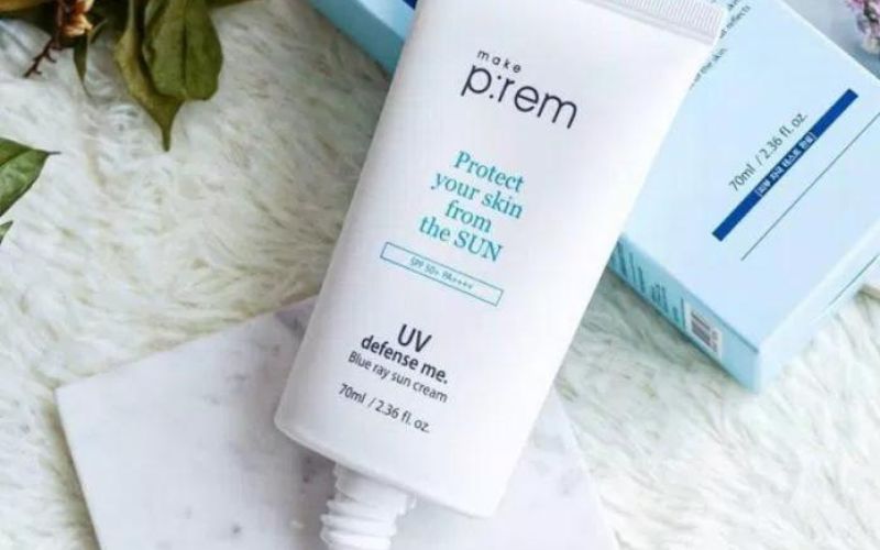 Một số lưu ý và cách bảo quản kem chống nắng Make P:rem UV Defense Me Blue Ray Sun Cream