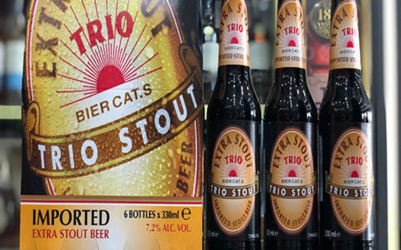 Điểm đặc biệt của bia Trio Extra Stout