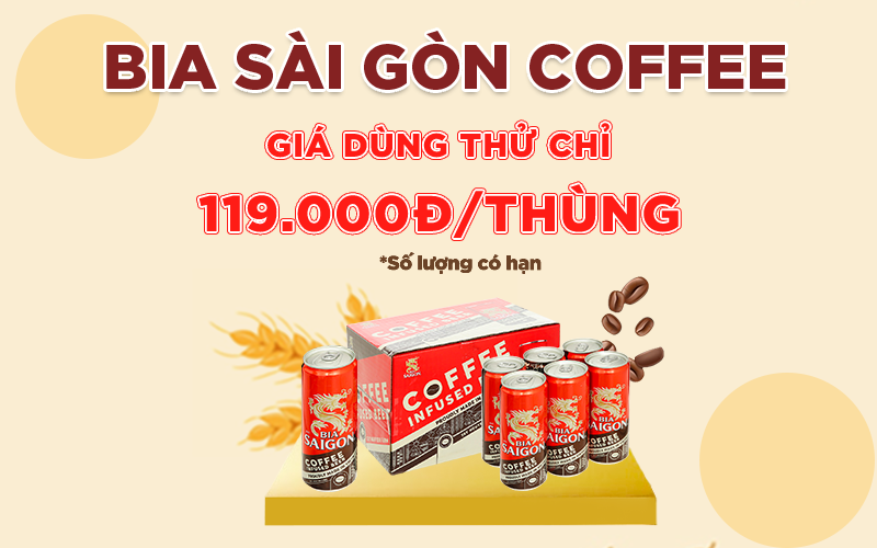 Mua bia Sài Gòn Coffee tại Tip Hay