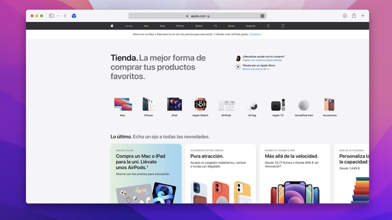 Trang chủ Apple đang gặp lỗi nghiêm trọng