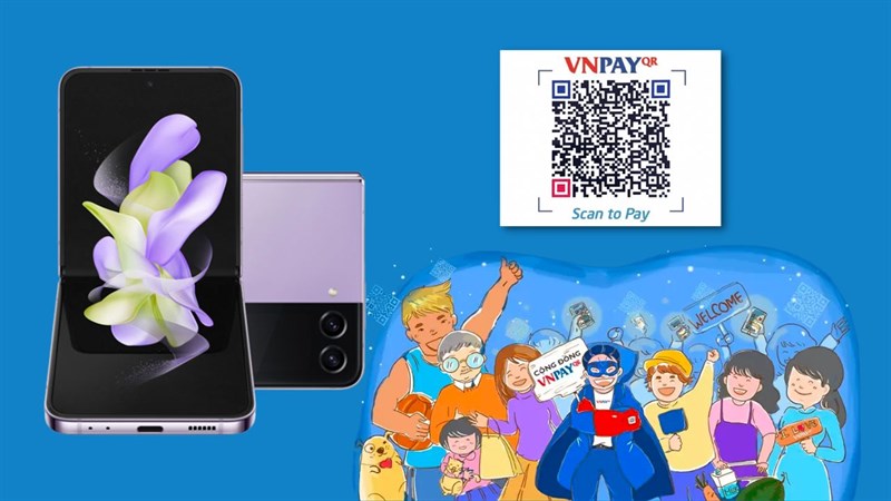 Thanh toán qua VNPay, giảm giá đến 1 triệu khi mua Galaxy Z Fold4 | Z Flip4