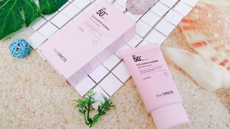 The Saem Eco Earth Pink Sun Cream