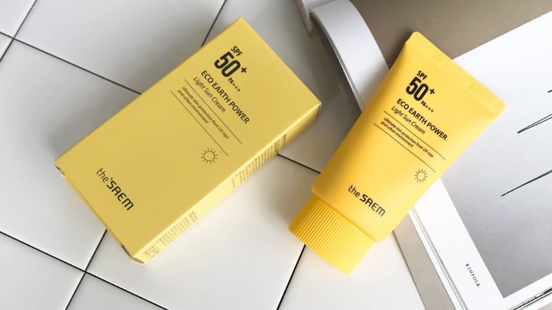 The Saem Eco Earth Power Light Sun Cream