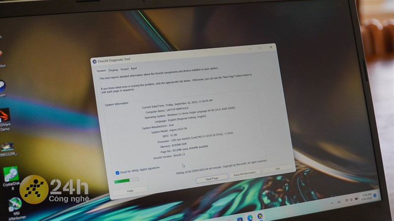 Acer Aspire 3 A315 2022 sở hữu thông số cấu hình khá ấn tượng.