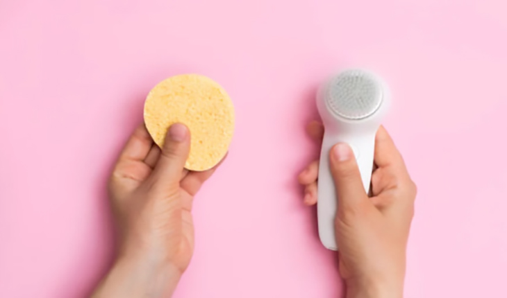 Facial sponges are more cost-effective than facial cleansing devices