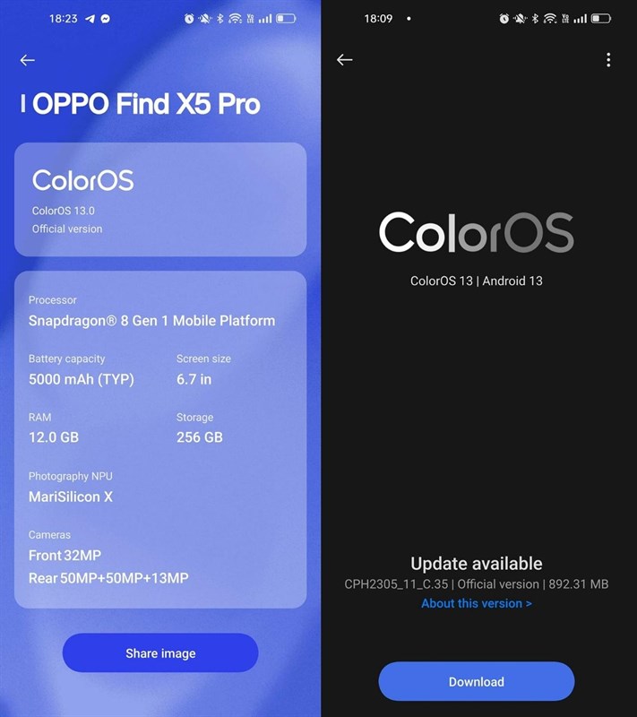Sau thời gian dài chờ đợi, ColorOS 13 đã chính thức cập bến OPPO Find X5 Series