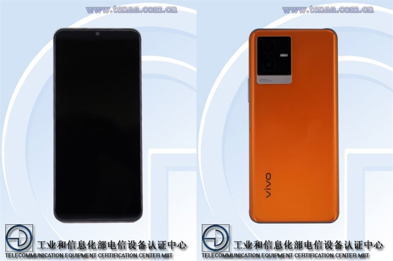 Hình ảnh Vivo V2164PA trên TENAA