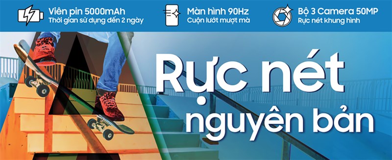 Galaxy A04s sở hữu camera 