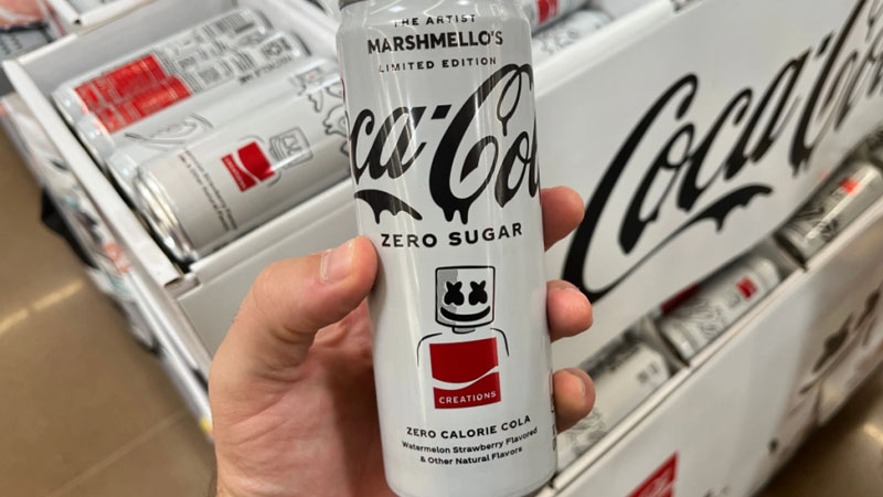 Lưu ý sử dụng Coca-cola Marshmello