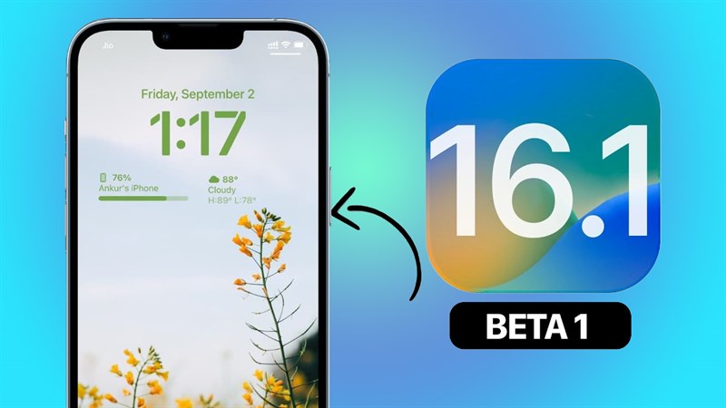 iOs 16.1 Beta