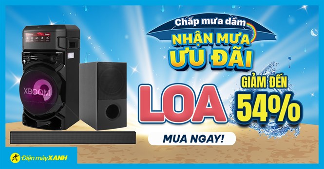 Giảm SỐC tháng 9: Loa giảm SỐC đến 54%, mua ngay kẻo lỡ!