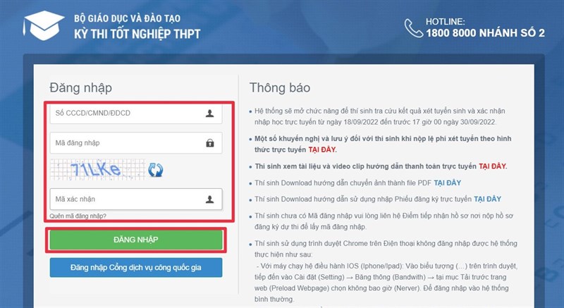 Hướng dẫn thí sinh cách xác nhận nhập học trực tuyến trên hệ thống của Bộ Giáo dục Hướng dẫn thí sinh cách xác nhận nhập học trực tuyến trên hệ thống của Bộ Giáo dục