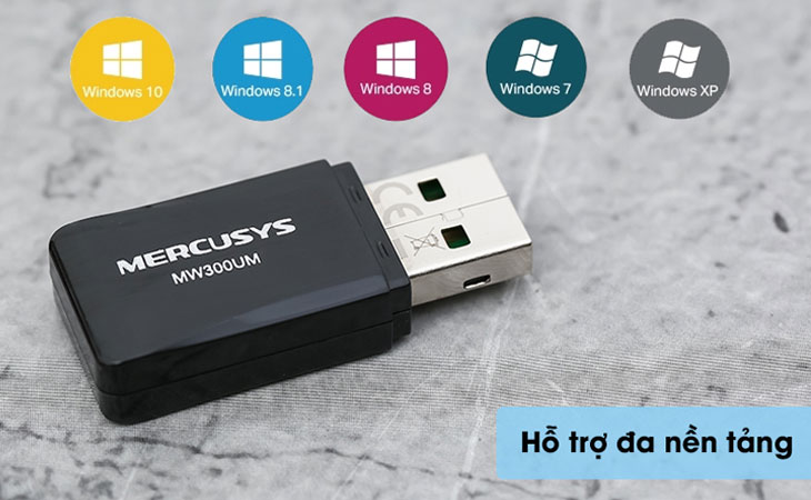 USB Wifi tương thích với hầu hết máy tính hiện nay