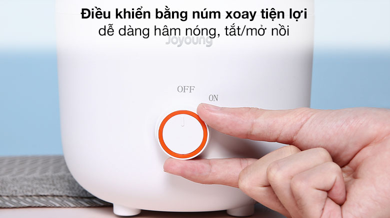 Bảng điều khiển núm xoay dễ sử dụng