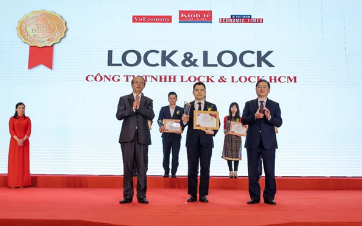 Lock&lock vinh danh top 10 sản phẩm và dịch vụ tin dùng Việt Nam 2020