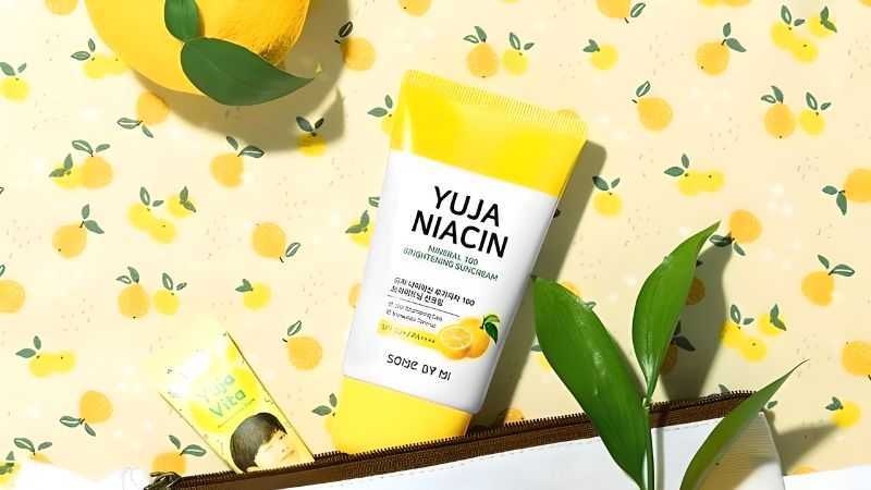 Some By Mi Yuja Niacin Mineral 100 Brightening Sun Cream